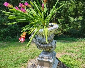 Concrete Urn Planter