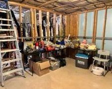 Ladders and Assortment of Tools