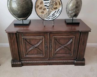 Traditional Style Console Cabinet