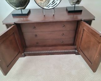 Traditional Style Console Cabinet