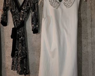 Many Racks of Designer Clothing! Mostly Women’s Size Small to Medium, Size 4 - 8. Notable Brands: Ann Taylor, Cache, White House Black Market, Calvin Klein, Bebe, Guess, Micheal Kors, BCBG Maxazria, Banana Republic, Zara, and More! 