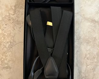 Tux suspenders & now tie