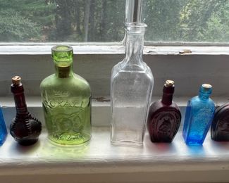 Colored Glass Bottles