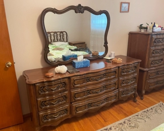 . . . a nice French Provincial mirrored dresser
