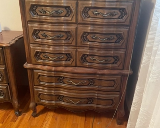 . . . with a matching chest of drawers
