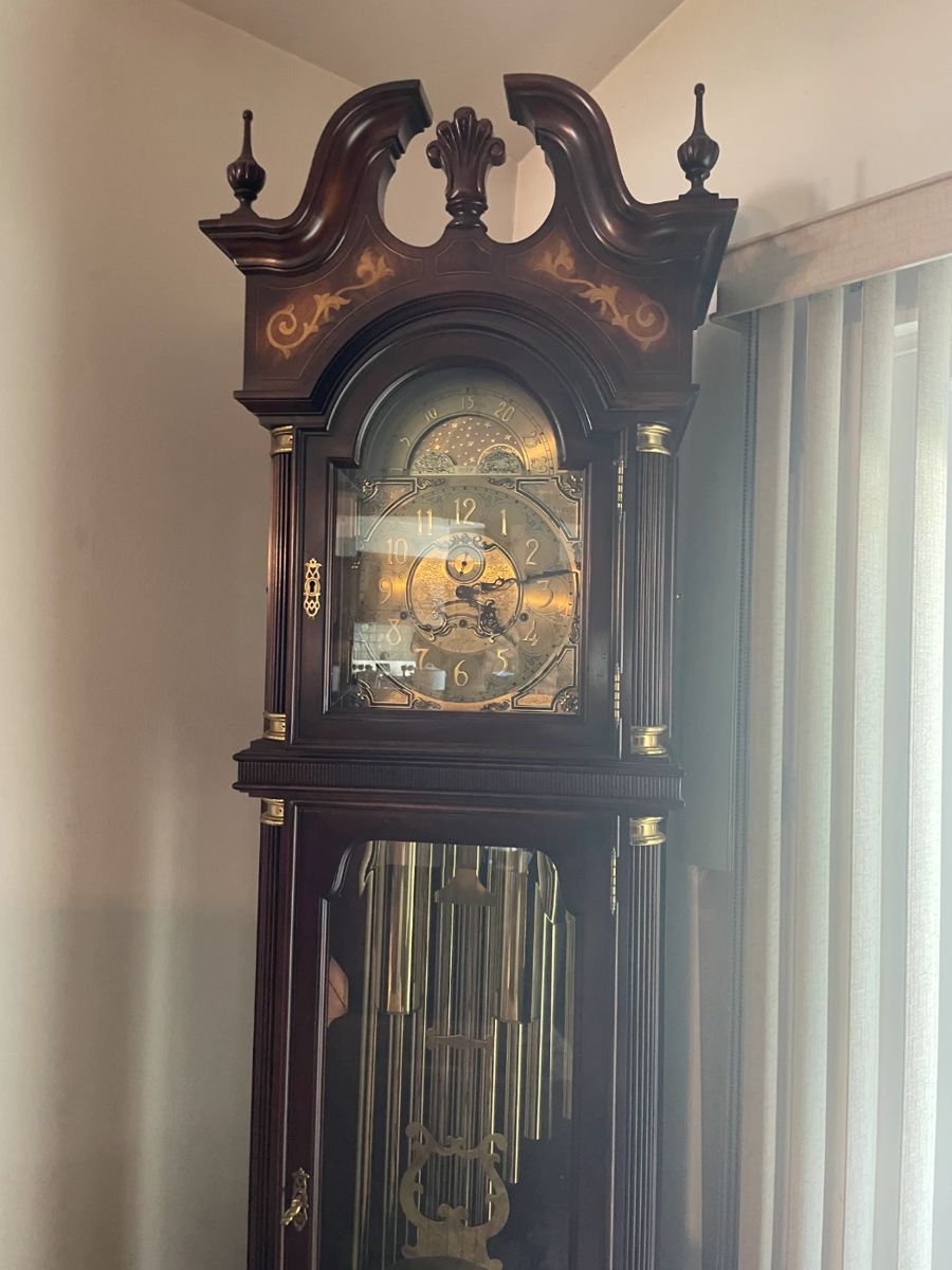 . . . this is a fantastic Sligh grandfather clock