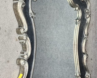 HUGE 67" High Fantastic Uttermost Resin Wall Mirror Hollywood Regency Style
