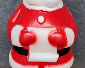 Vintage Light Up Resin Electrified Santa
