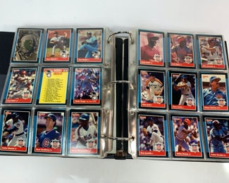 Vintage 1987-88 Dondruss Baseball Trading Cards Binder
