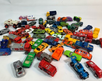 Collection of Hotwheels and Other Model Cars
