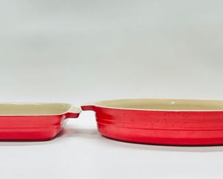 Le Creuset Cookware mcm Oval & Square Oven Baking Dishes
