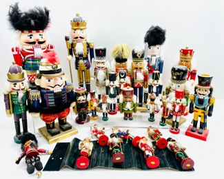 Wooden Nutcracker Assorted Lot
