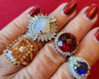 Some Sterling Sliver Rings...some not! Nice! 