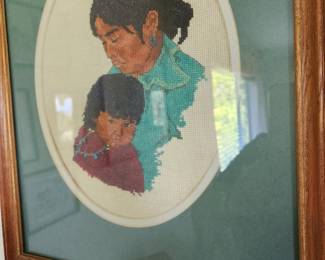 Fabulous Needlepoint Picture 