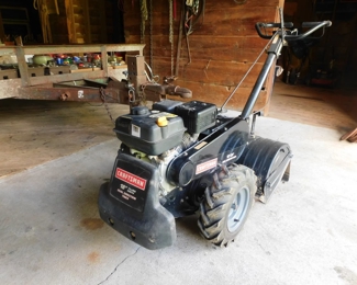 Craftsman 18" Dual Action Rear Tine Tiller, 208cc, (like new)
