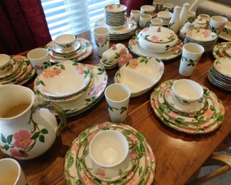 Platters, Serving bowls, Butter Dish