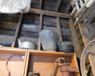 Coal Bucket, Cast Tea Kettle