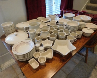 Longaberger Traditions Red Pottery150+ Pieces