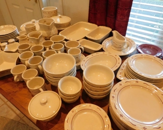 Longaberger Traditions Red Pottery