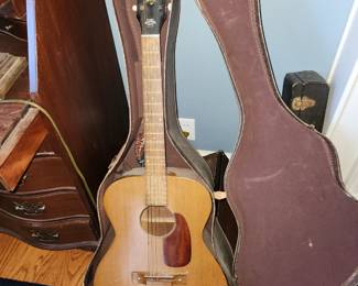 Harmony Guitar in Case 
