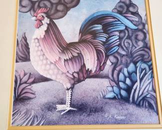 Rooster Print 