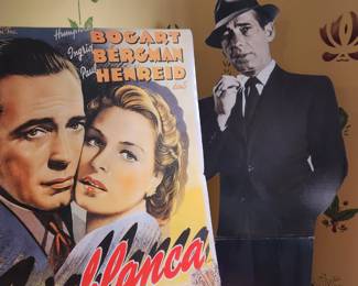 Bogart and Bergman - And Bogie himself