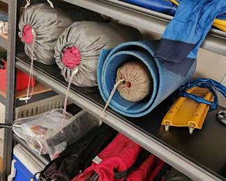 Camping Gear - Cars, Tent, Sleeping Bags, Coleman Stove, Camping Tables, Lanterns, etc. 