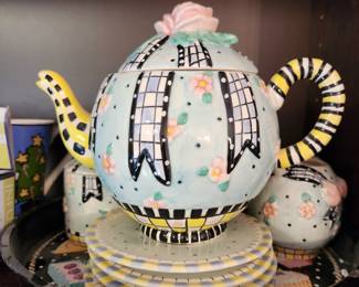 Mary Engelbreit Tea Set 