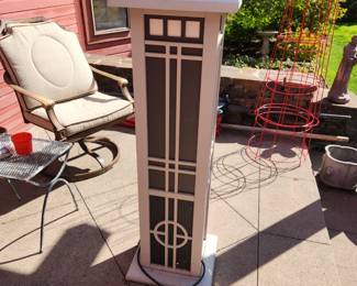 Lasko Outdoor/Indoor Oscillating Tower Fan w/Light. 