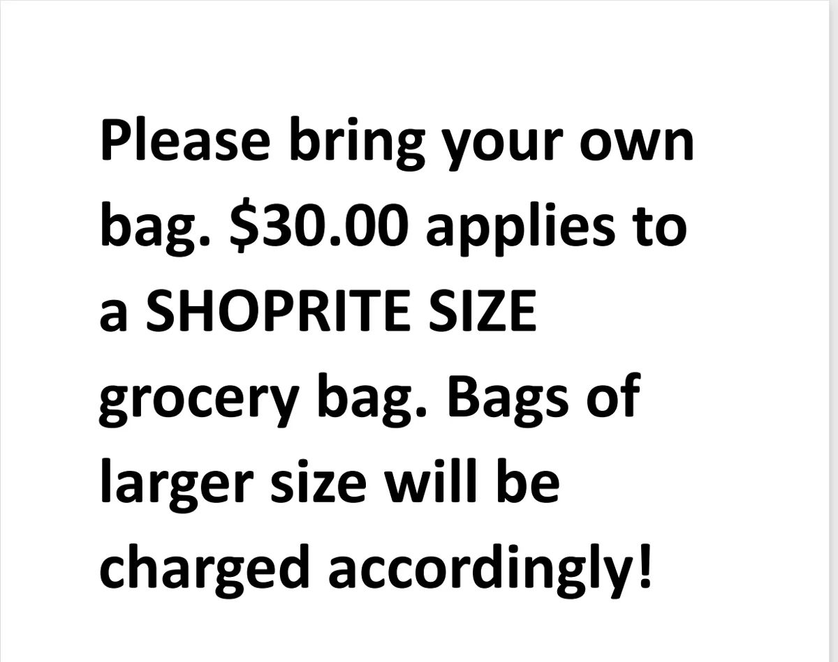 30.00 ALL DAY BAG SALE! 40.00 YOU CALL... starts on 9/7/2023
