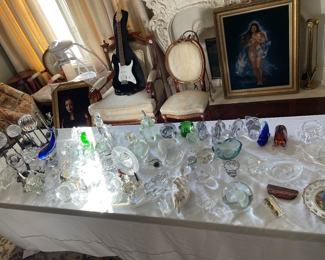 Crystals, American and European made.