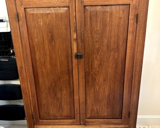 Federal Cupboard Walnut, Raised panel, Sight Lines perfect for any area 