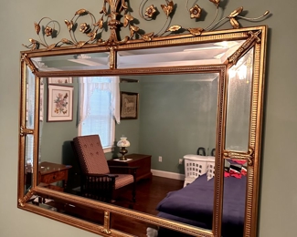 Gilded Mirror French Country 