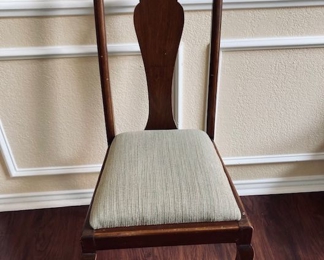 Queen Anne Mahogany Chairs.