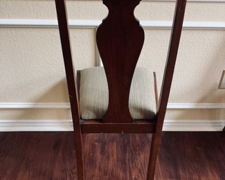 Queen Anne Mahogany Chairs.