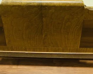 Antique Art Deco Waterfall Bed,