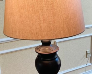 Metal Urn Bronze Table Lamp Set of 2.