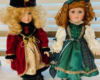 Vintage Gepeddo Porcelain Dolls.