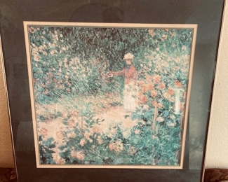 Vintage French Wall Art.