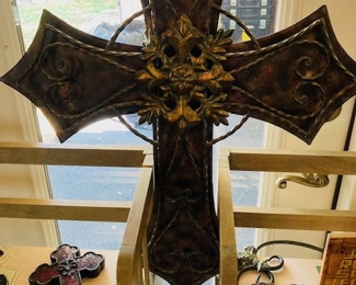 Large Collection of Decorative Crosses.