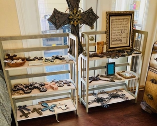 Large Collection of Decorative Crosses.