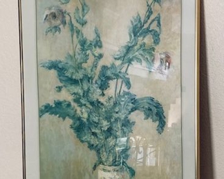 Purple Poppies Wall Art.