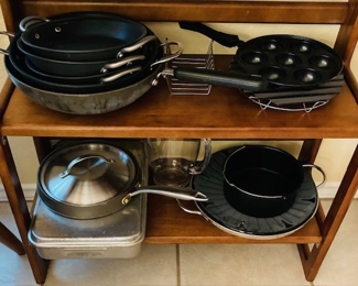 Large Selection of Cookware.