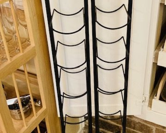 Iron Wine Racks.