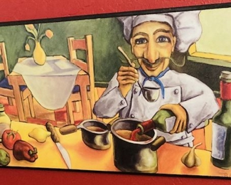 Will Rafuse Kitchen Framed Wall Art.