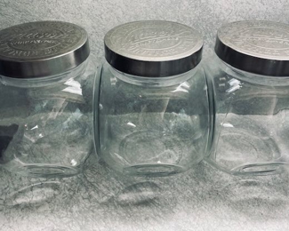 Glass Canister Set.