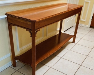 Harden Furniture Hall Console Table.