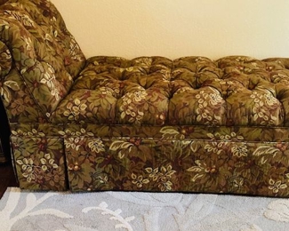 Upholstered Harden Furniture Chaise Lounge Chair. Exceptional Condition.