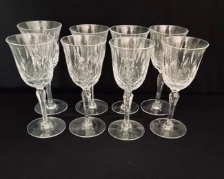 Crystal Stemware.