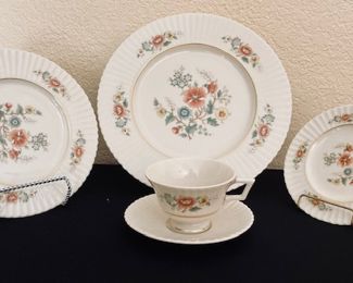 Lenox "Temple Blossom" China. 35 Pc.